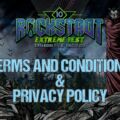Terms and conditions & privacy policy