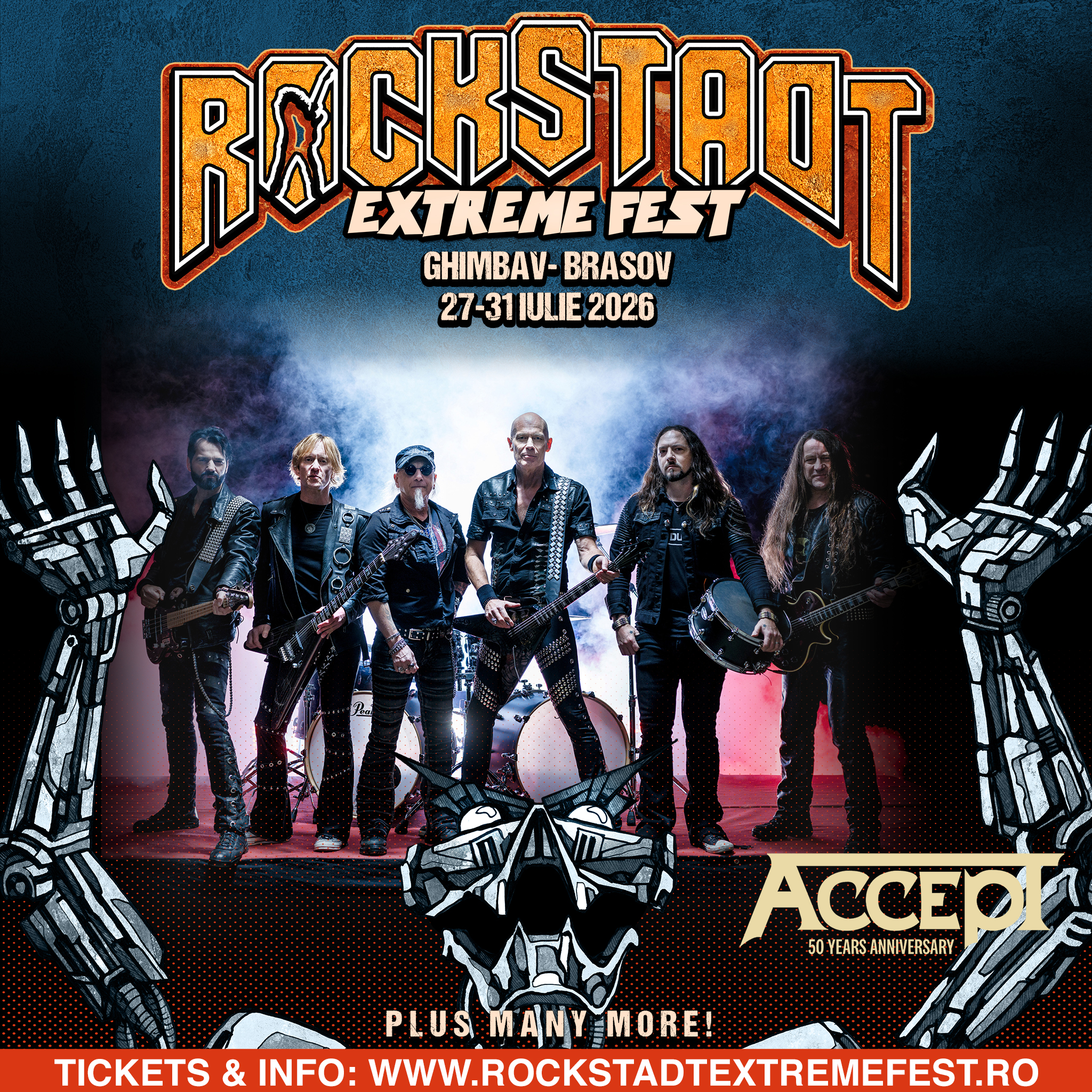【Perth】シークレット RISER CONCERT ランダムトレカ 落下物 accept - ROCKSTADT EXTREME FEST