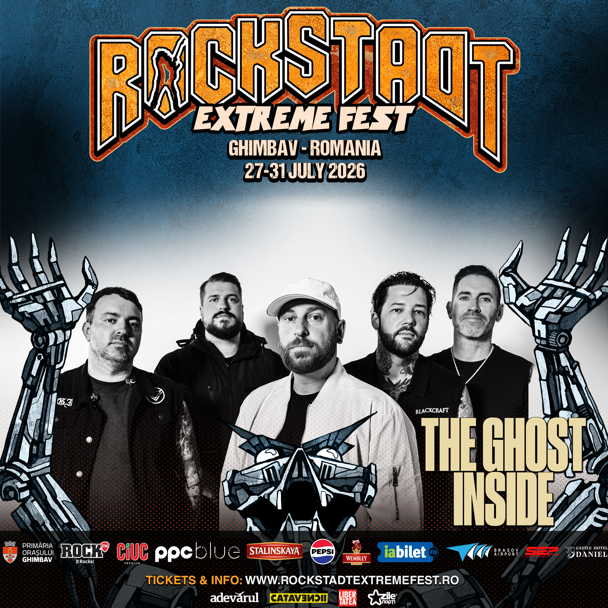 THE GHOST INSIDE - ROCKSTADT EXTREME FEST