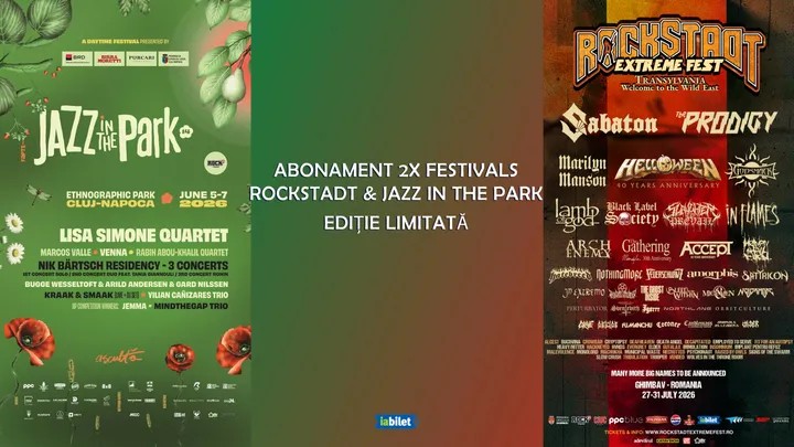 Abonament 2x Festivals: Rockstadt & Jazz in the Park